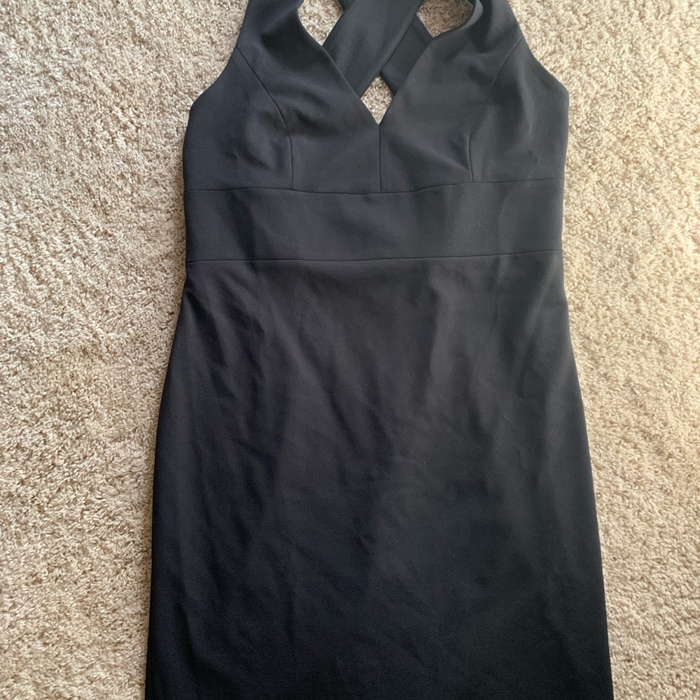 Black evening dress